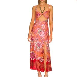 Alexis Nisa Dress Orange Blossom size small